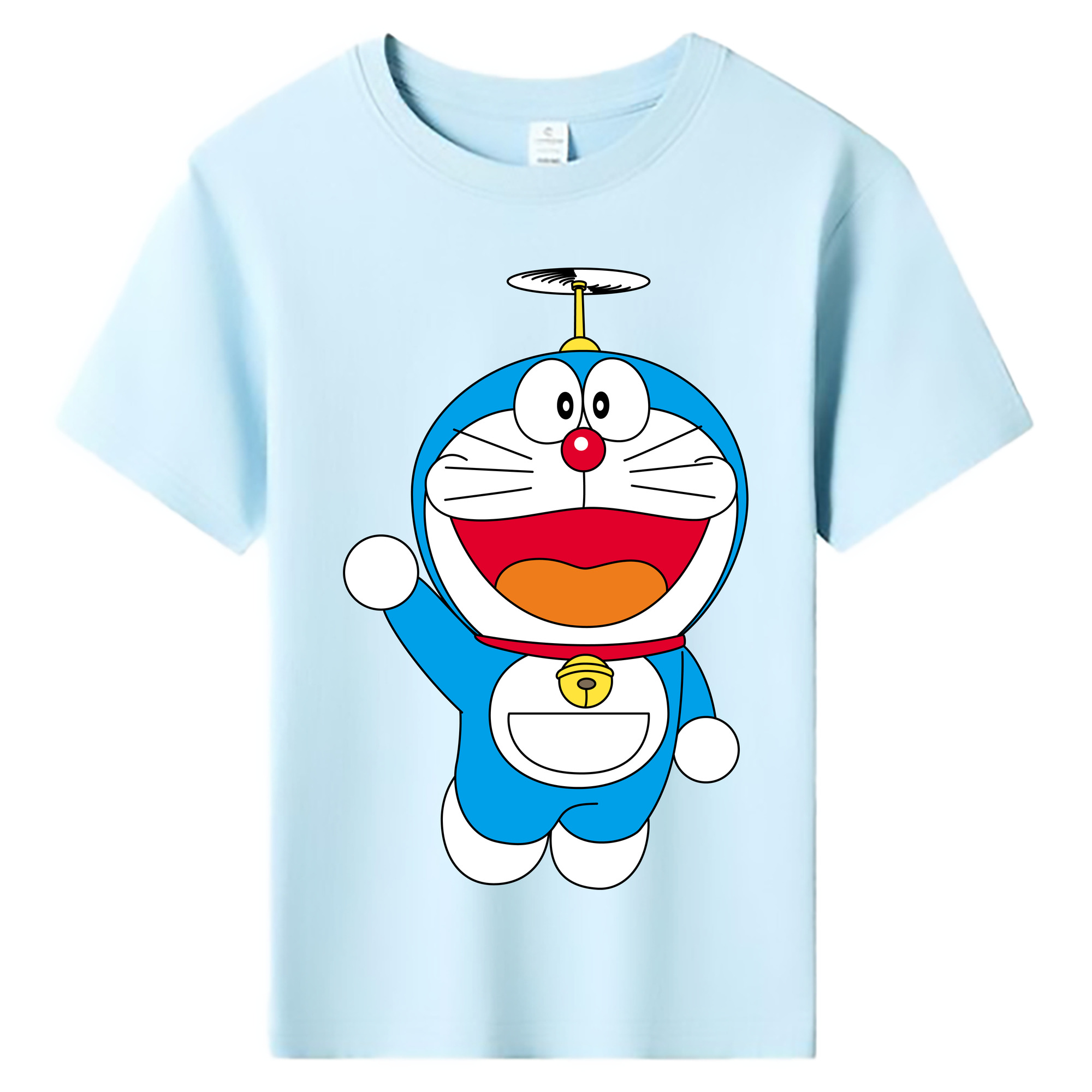 （画像用） ドラえもん Doraemon 綿100％キッズTシャツ（フロントプリント）